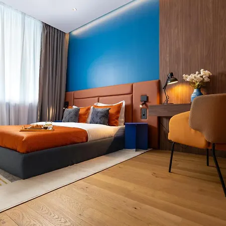 Retro La - Aviatiei Park - Parking - Netflix - Private Garden Apartment Bukarest